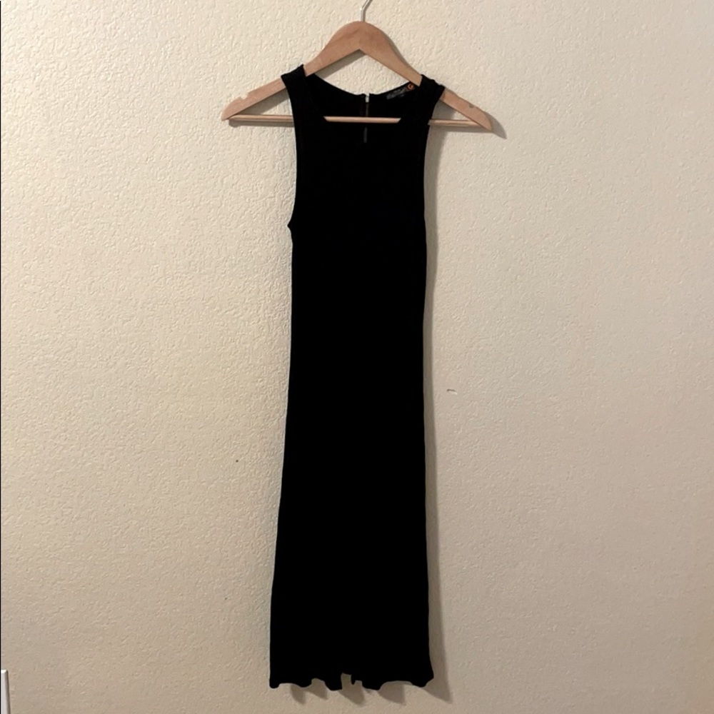 Black tunic top